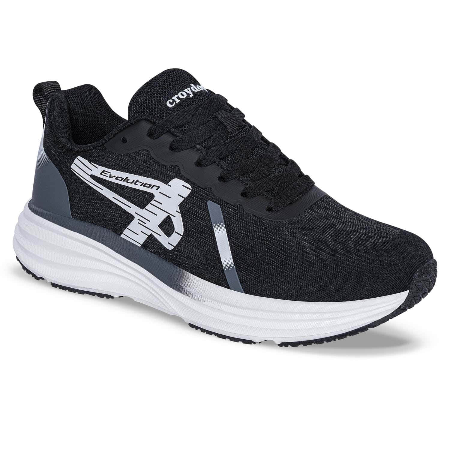 Tenis Running Rezon Negro Croydon para Hombre