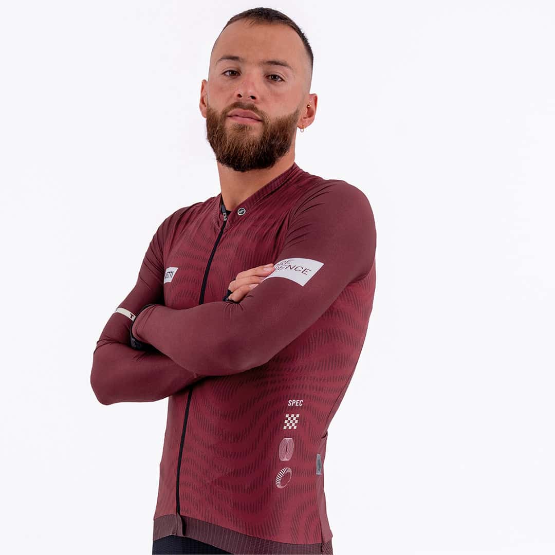 CAMISA CICLISMO MANGA LARGA PLUMWIME VINOTINTO PARA HOMBRE - miniatura 3