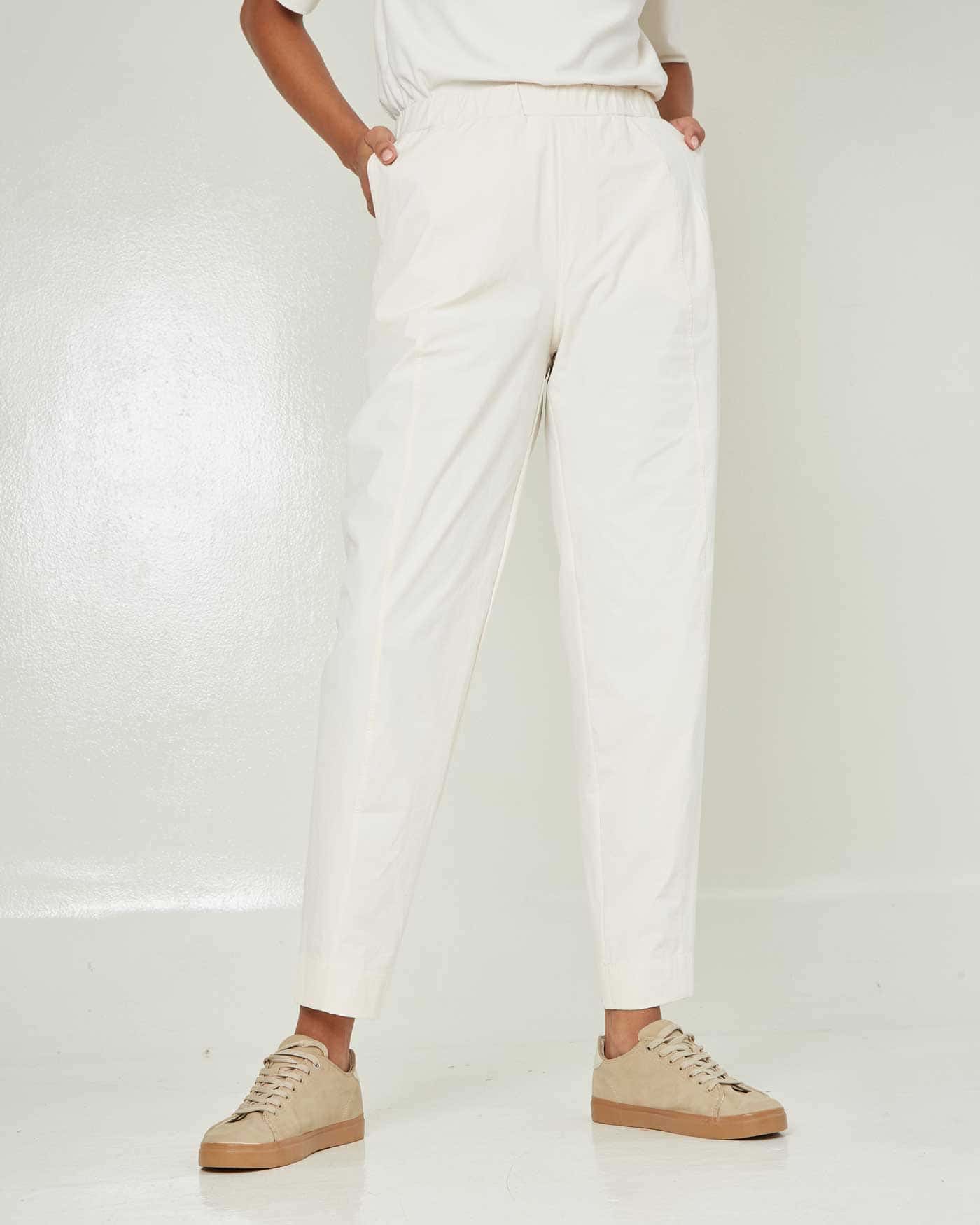 Pantalón Tech UltraLigero VERANIEGO Marfil