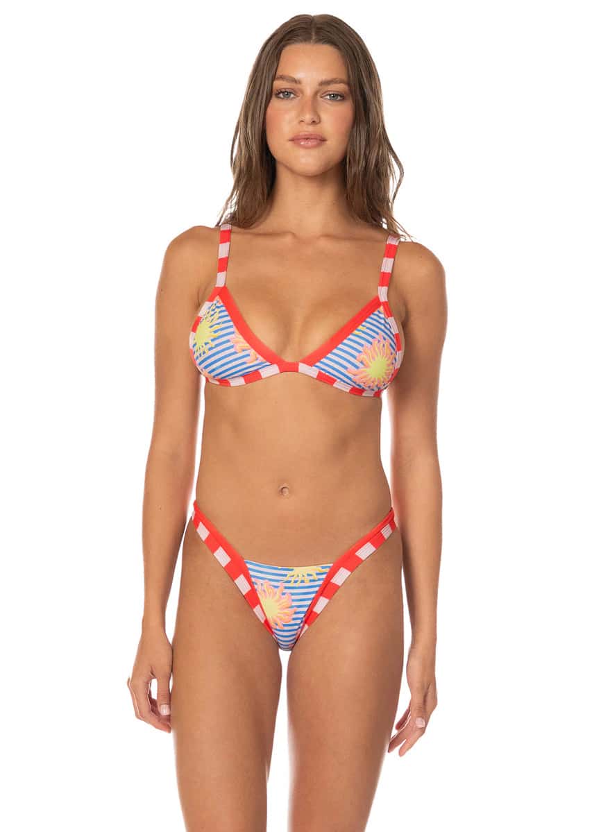 Maaji Awake In Light Rewind Fixed Triangle Bikini Top