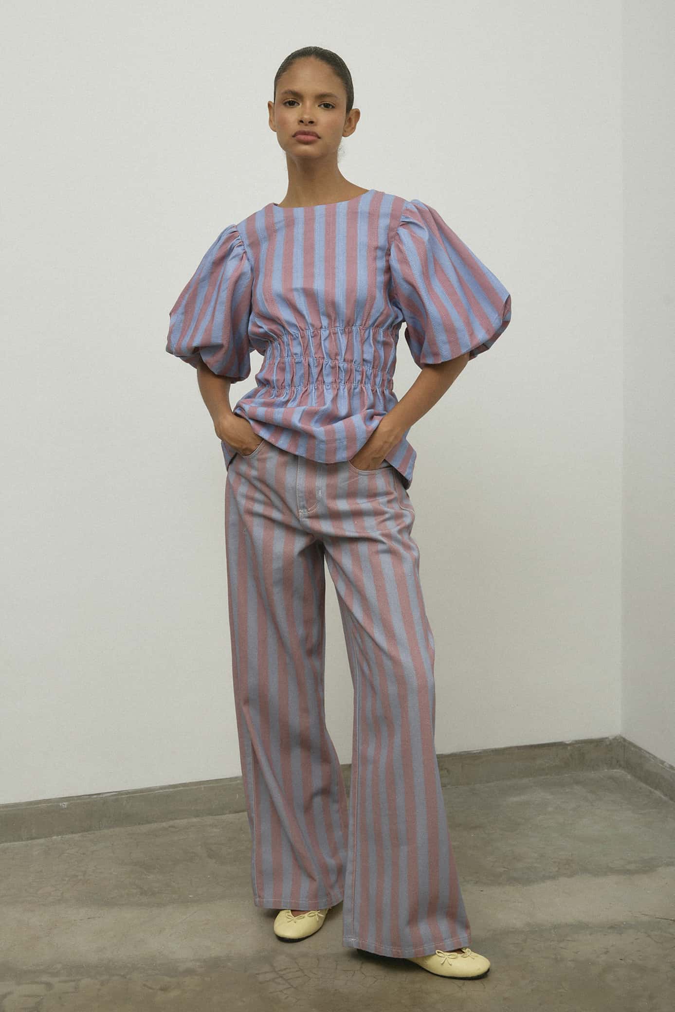 Jean Wide Rosa Cielo