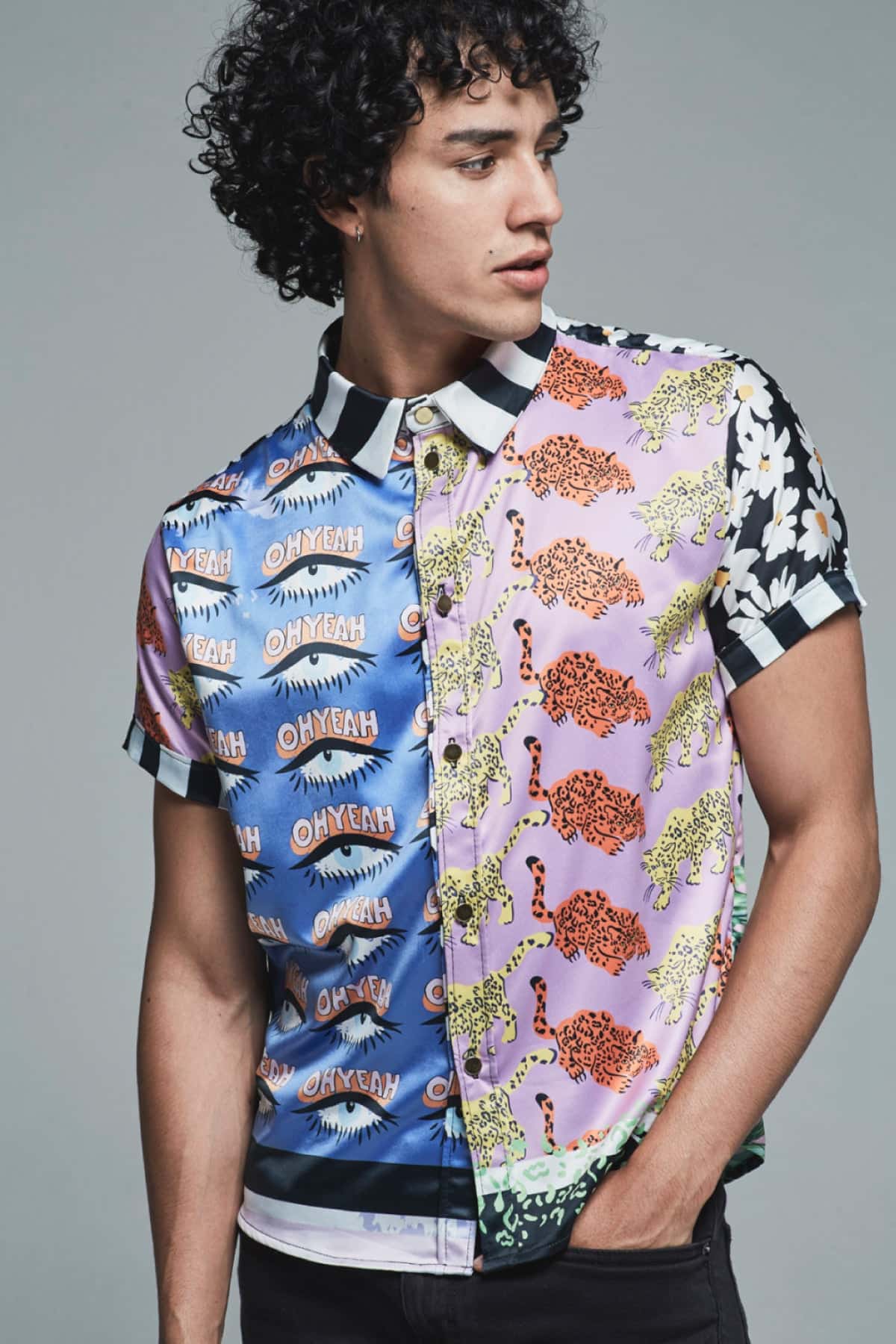 Camisa Manga Corta Unisex / Estampado Incluyente