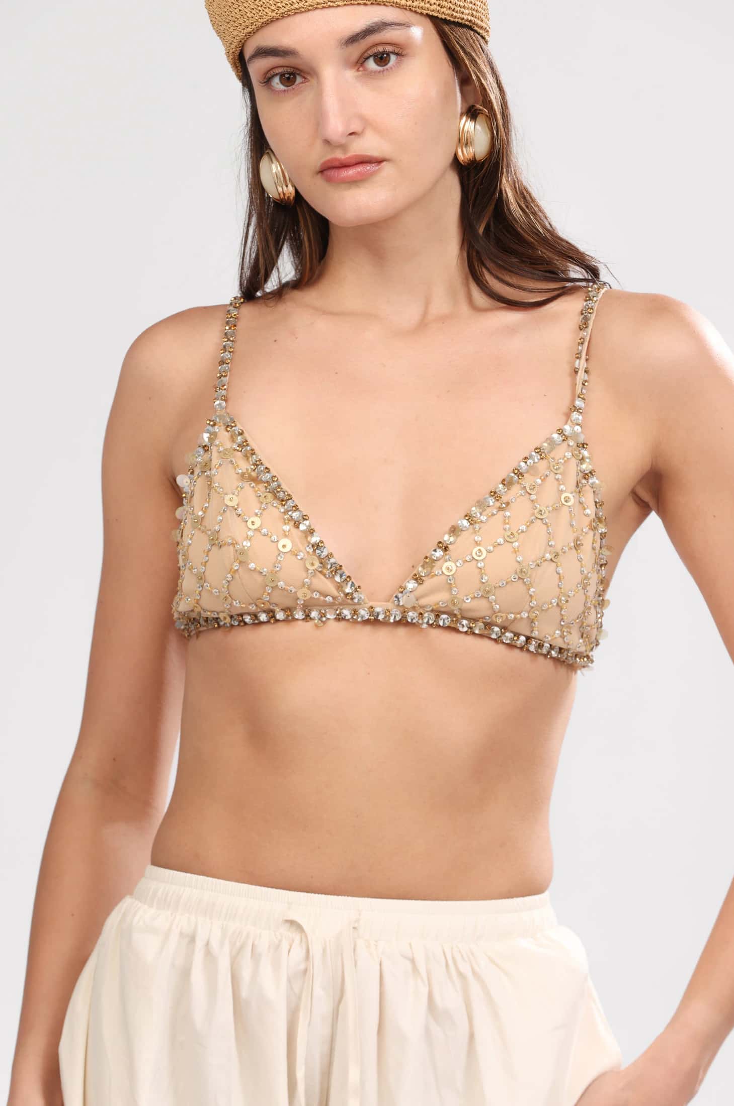 DIAMOND TOP, NUDE