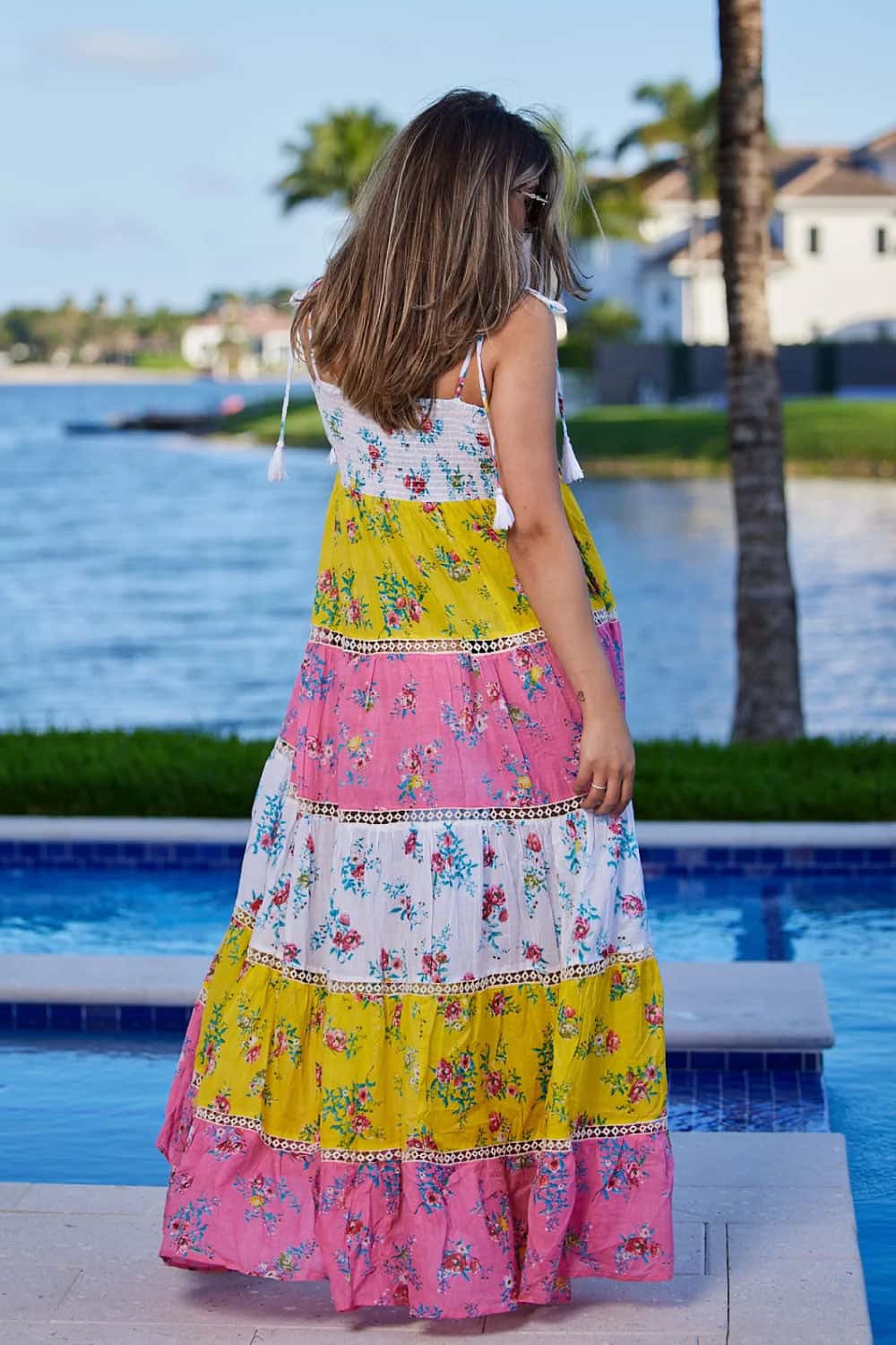 Orange Kaftan Dress - miniatura 2
