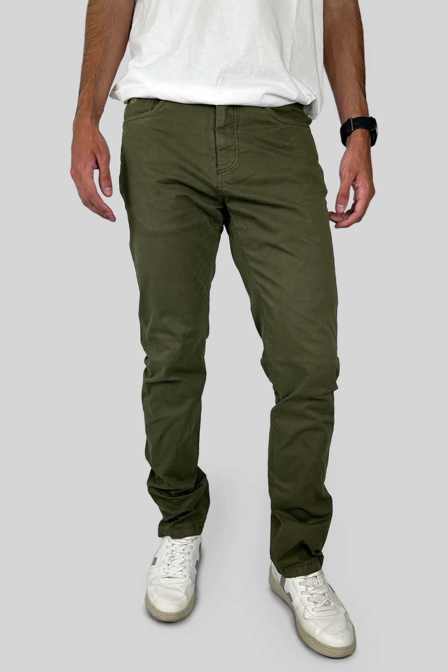 PANTALON 5 BOLSILLOS MILITAR