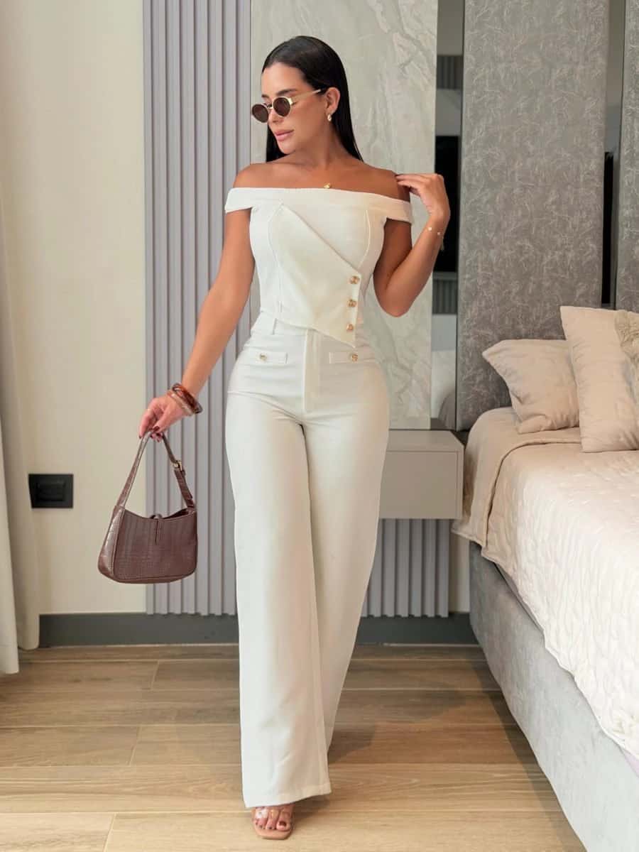 Blusa dulzinea (marfil)