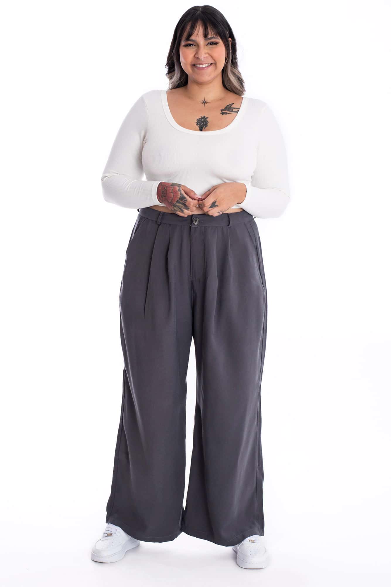 Pantalón Larisa Gris