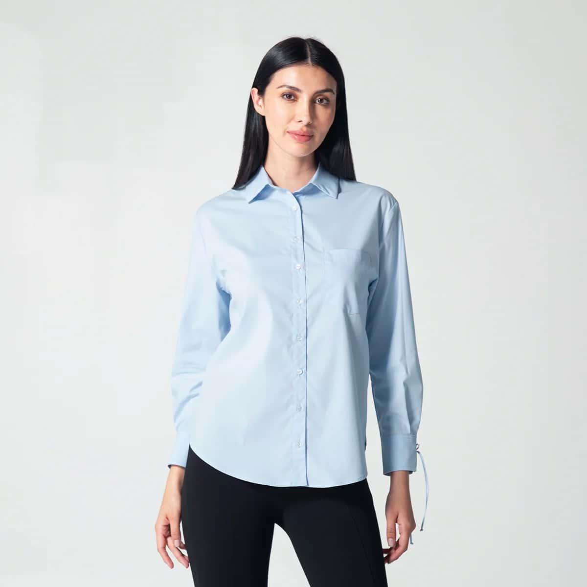 Blusa Manga Larga Oversize Cream