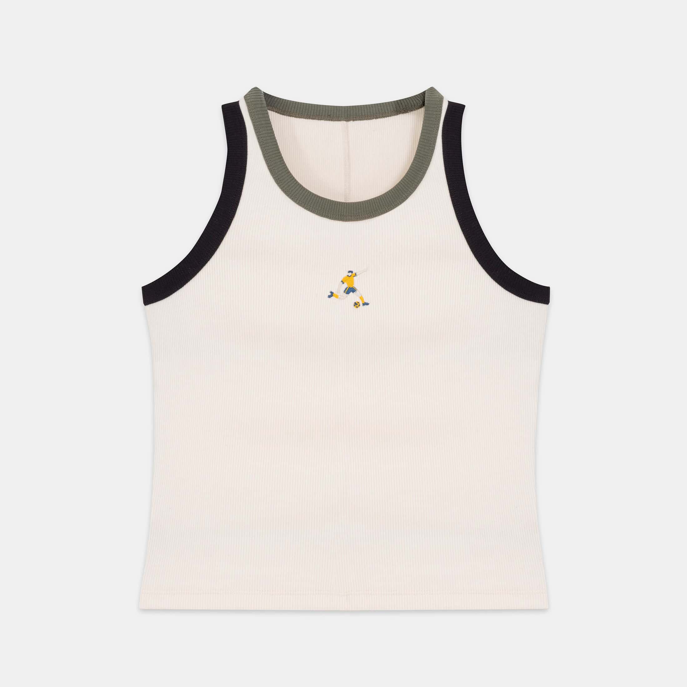 Gol Tank Top Negro
