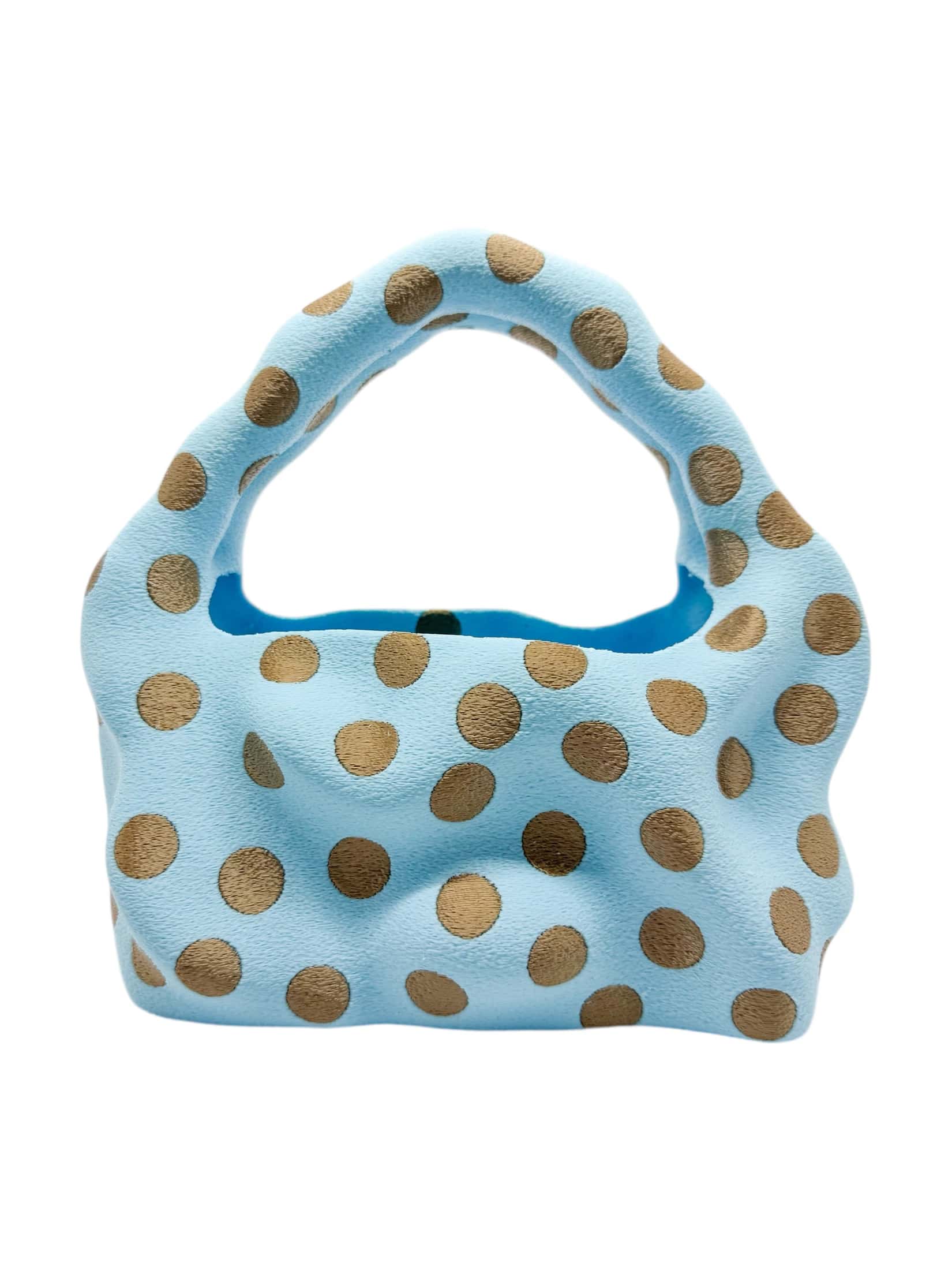 bolso grande cosmic water polka dots baby blue - miniatura 7