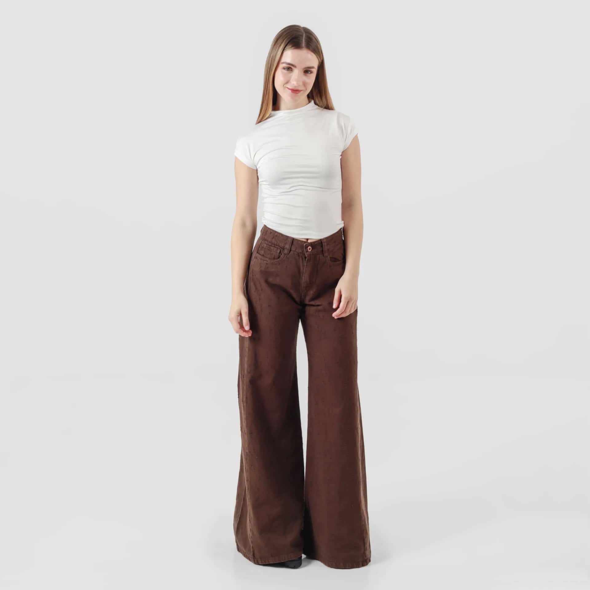 Jean Tiro Alto Bota Flare