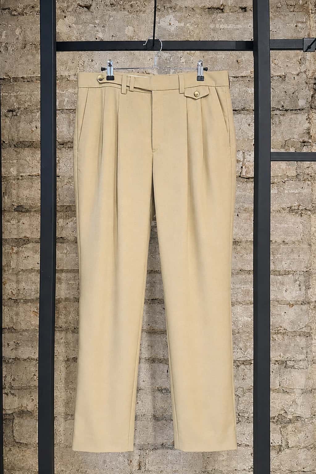 Pantalón Para Hombre Beige Prenses