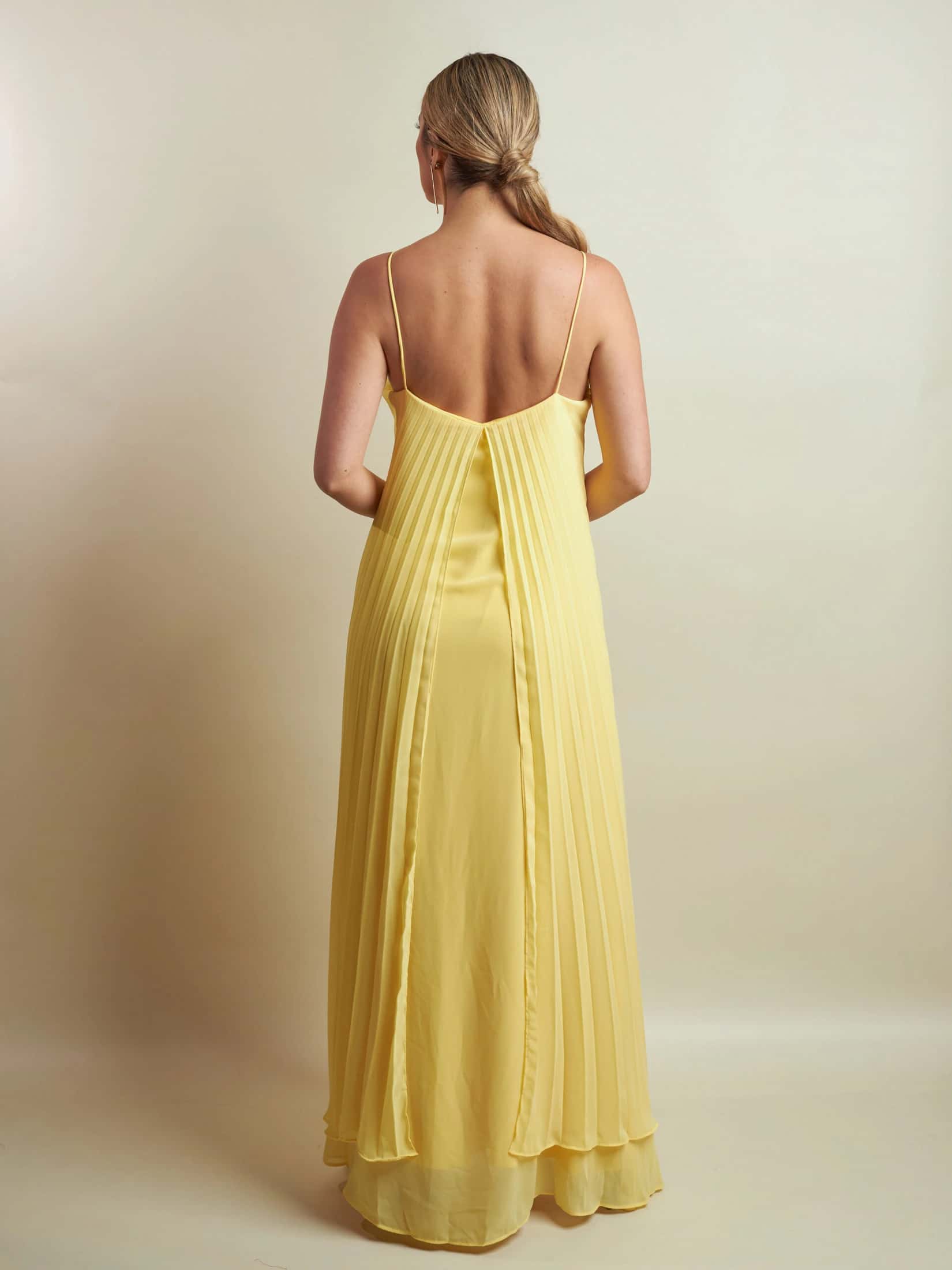 Vestido Suarez Amarillo - miniatura 6