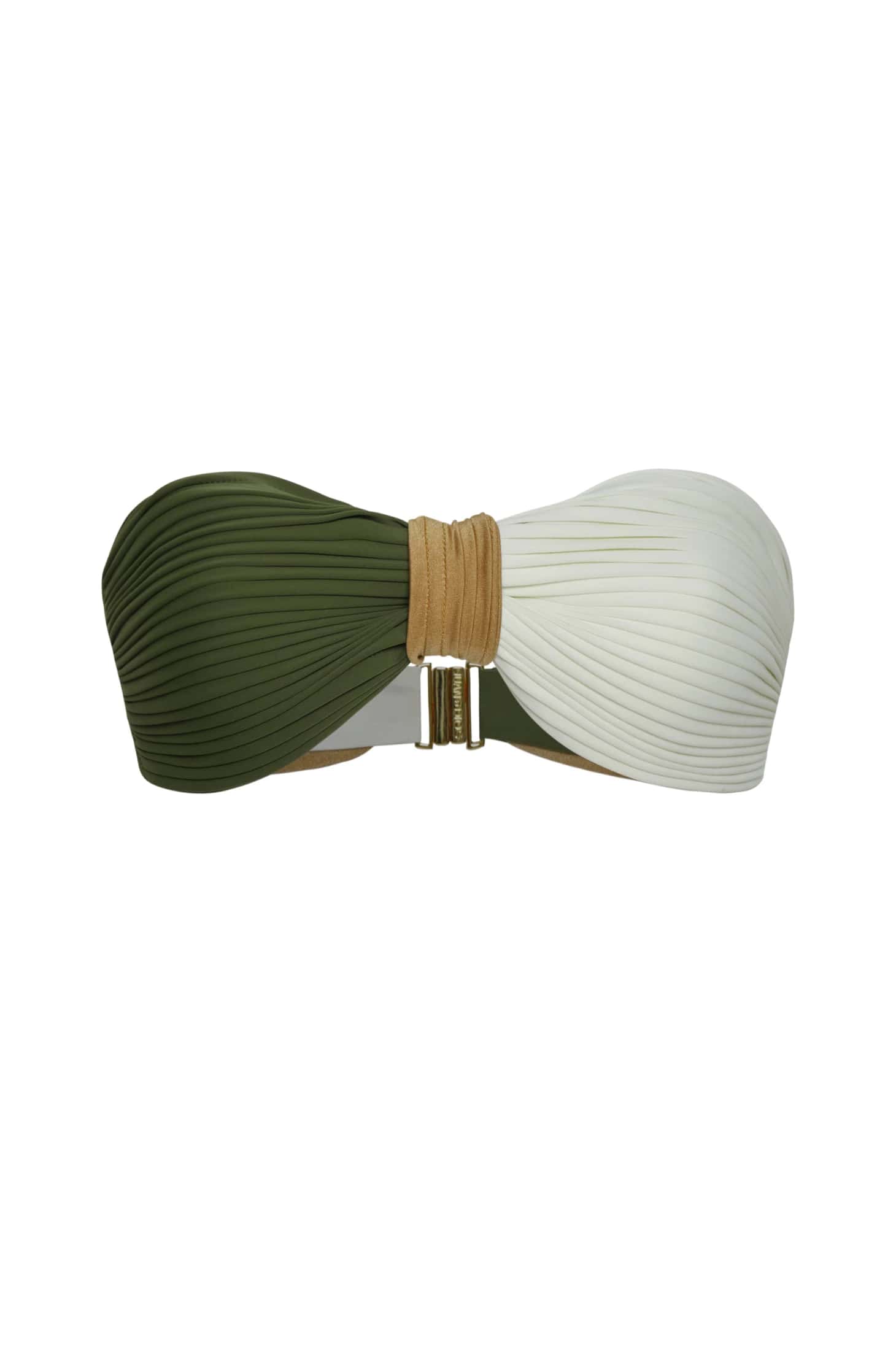 Emma Top / Green - Ivory - miniatura 2