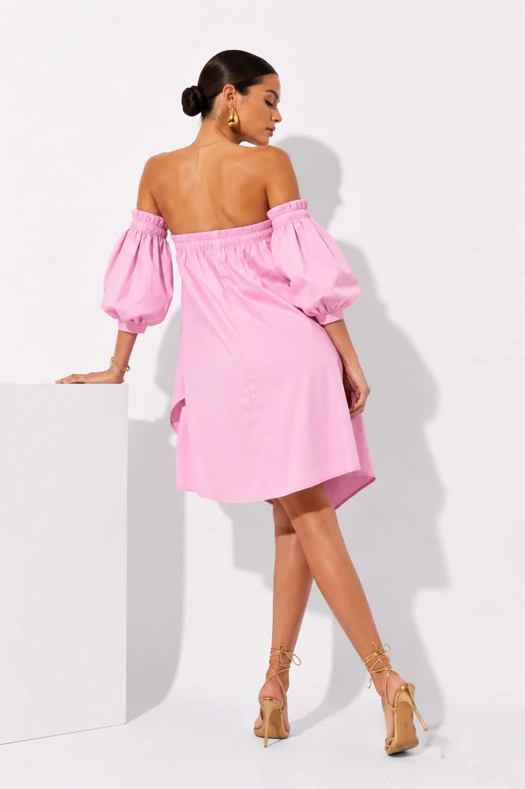 Vestido Adele Rosado - miniatura 2