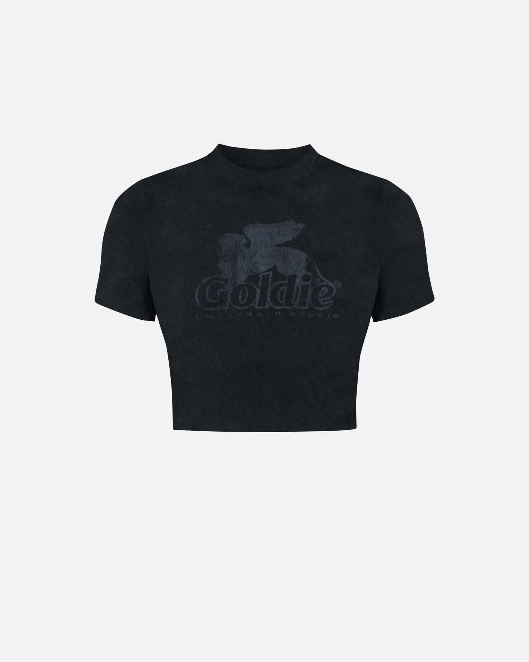 Agnus Dei UNDRGLD Baby Tee Vintage Black - miniatura 7