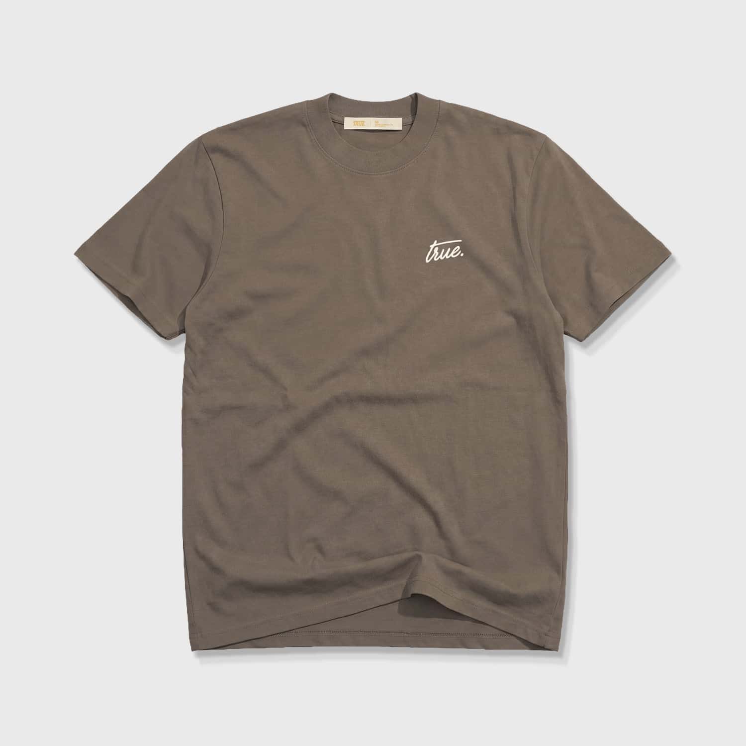 Cursive Logo T-Shirt - Light Brown - miniatura 2