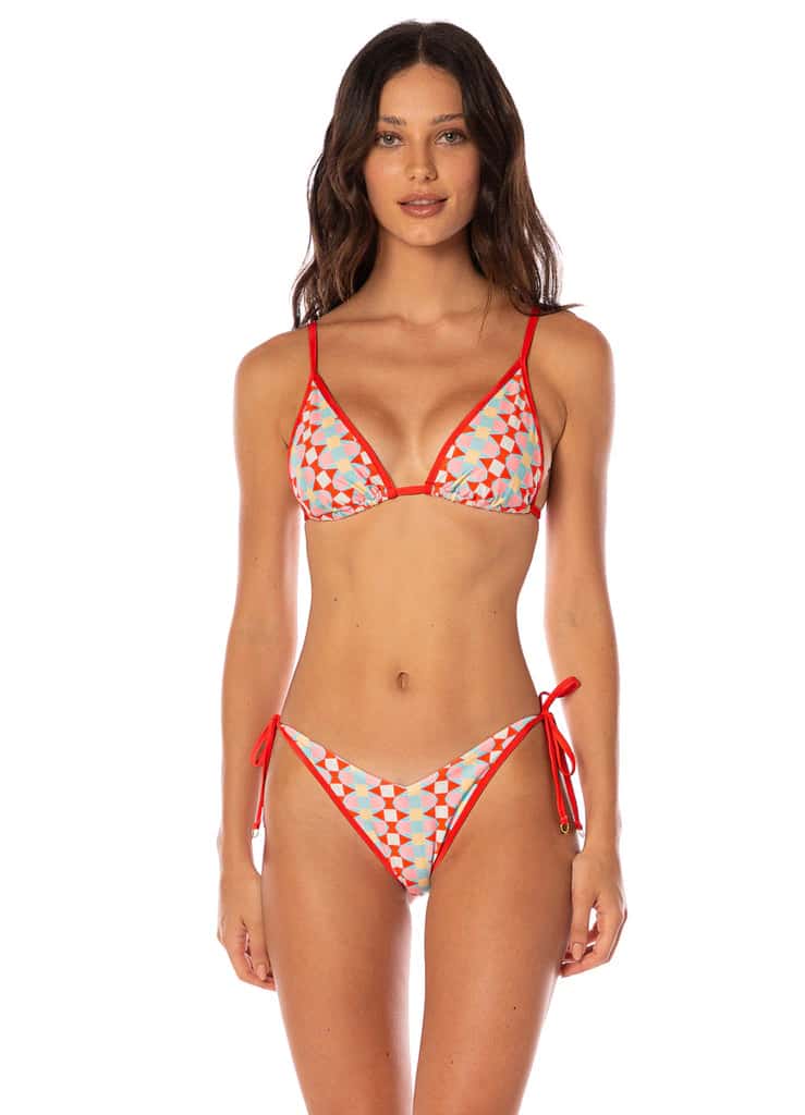 Maaji Geomatrix Ginger Sliding Triangle Bikini Top - miniatura 1