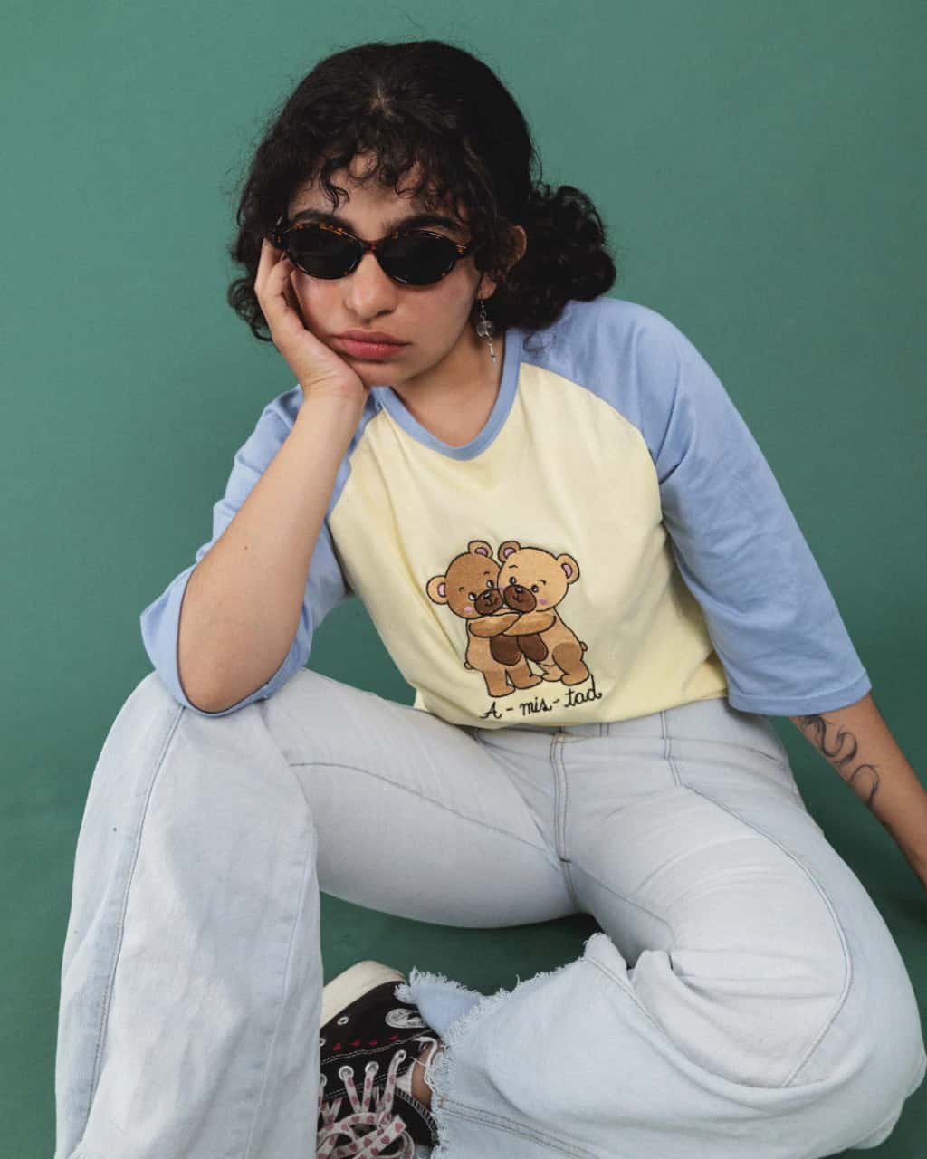 Camiseta sílabas.