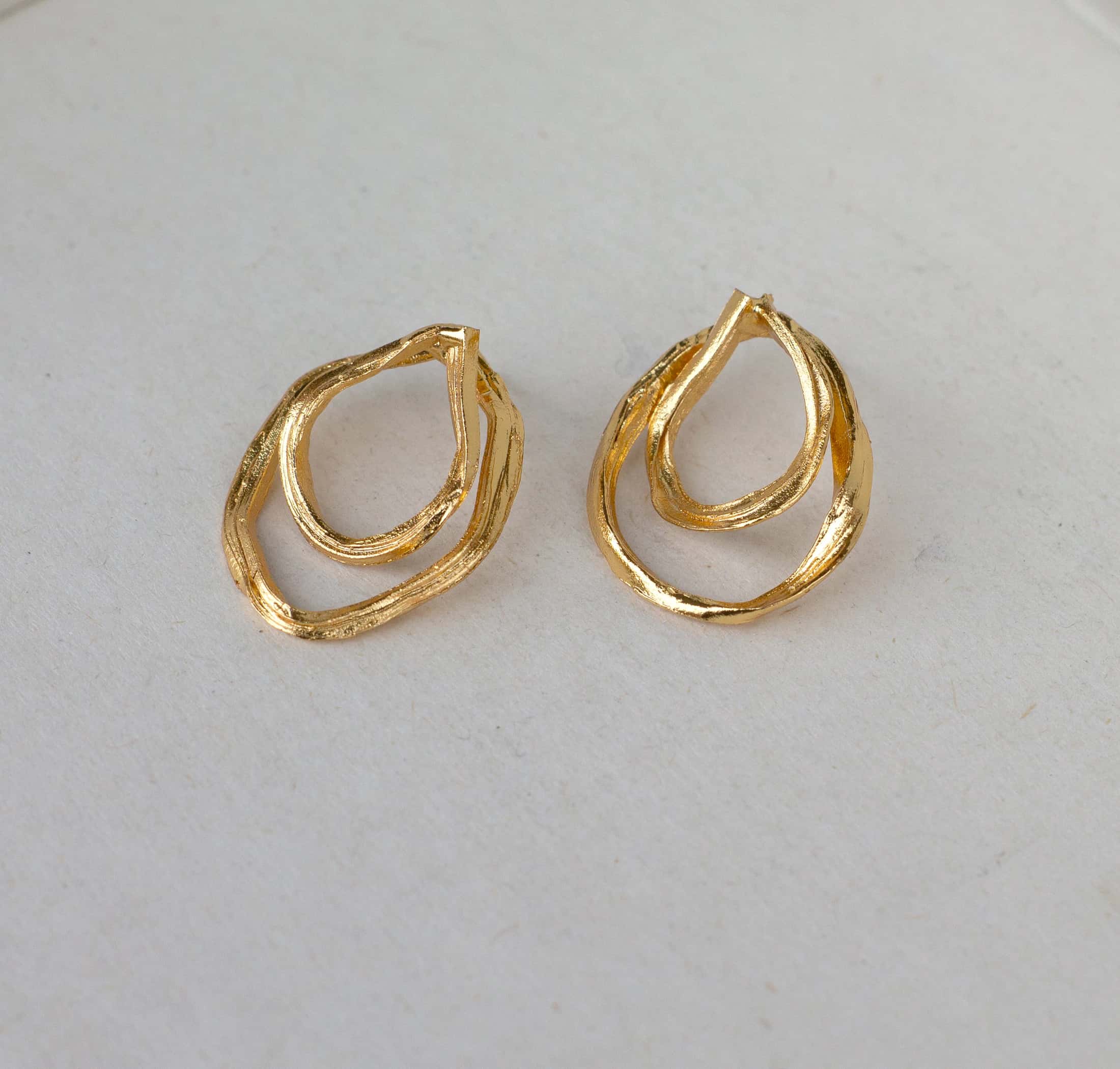 Arete doble aro surco