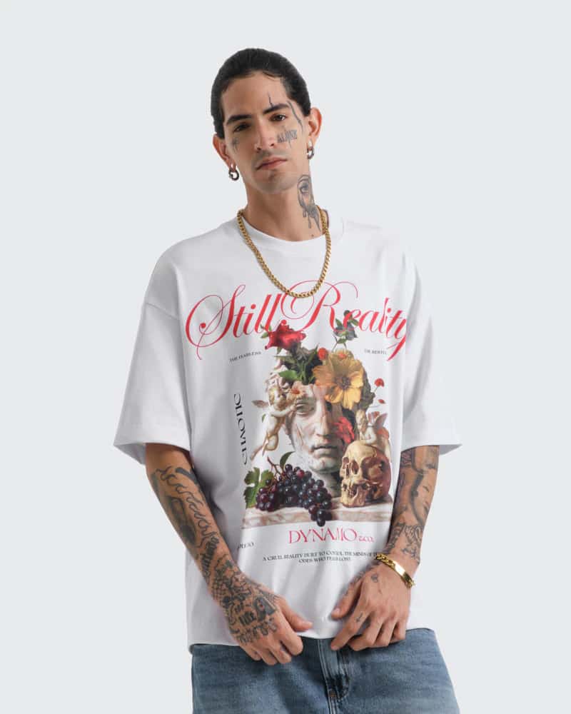 Camiseta Blanca Oversize Still - miniatura 1