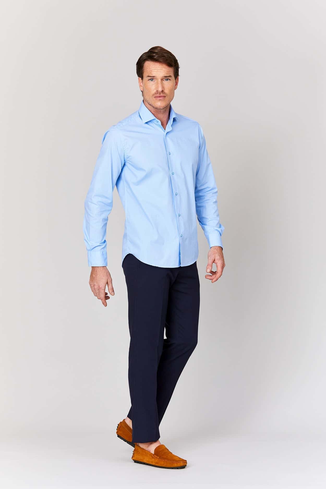 Men's cotton shirt celpolvo muslin