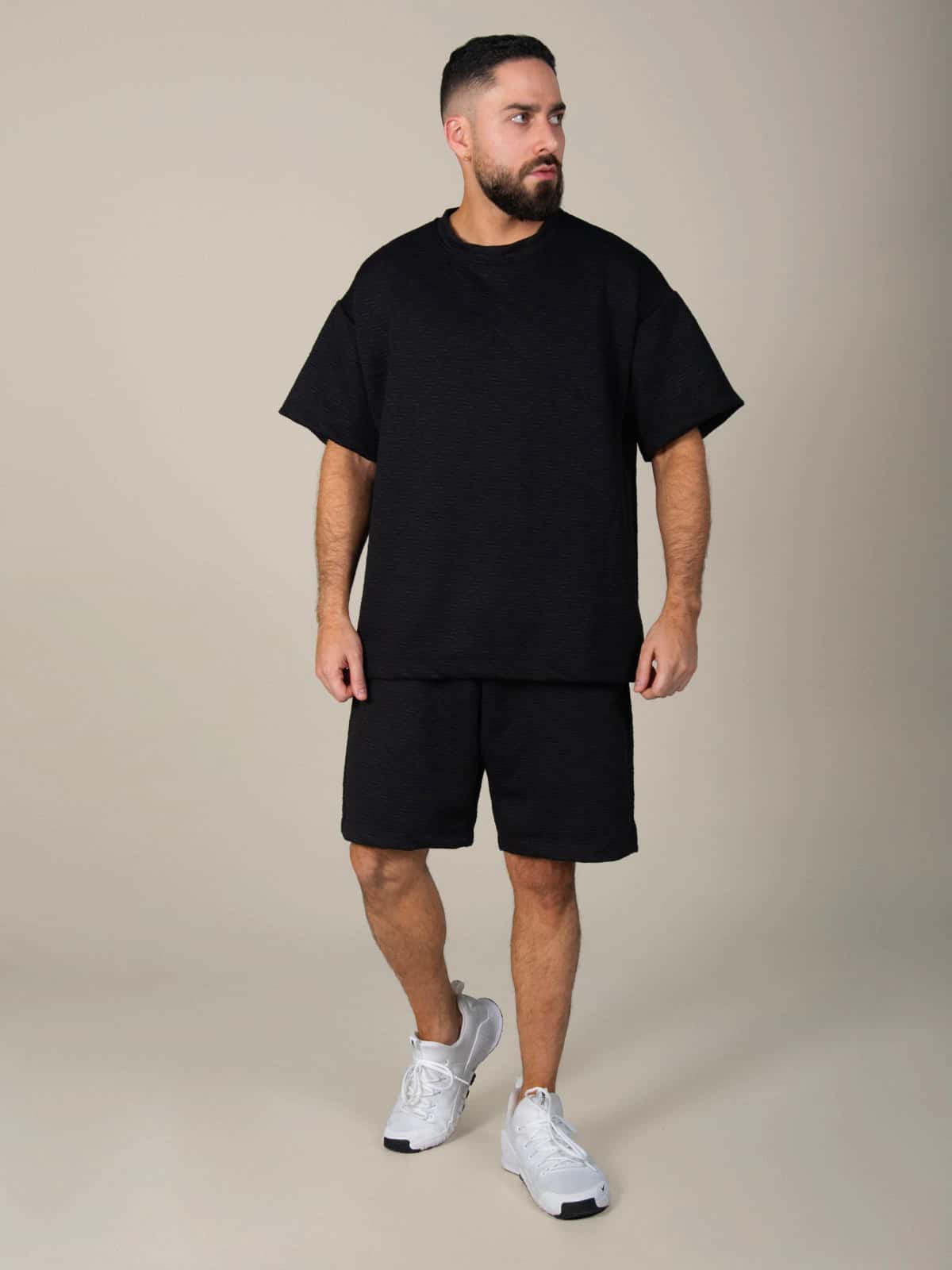 set mucura hombre negro
