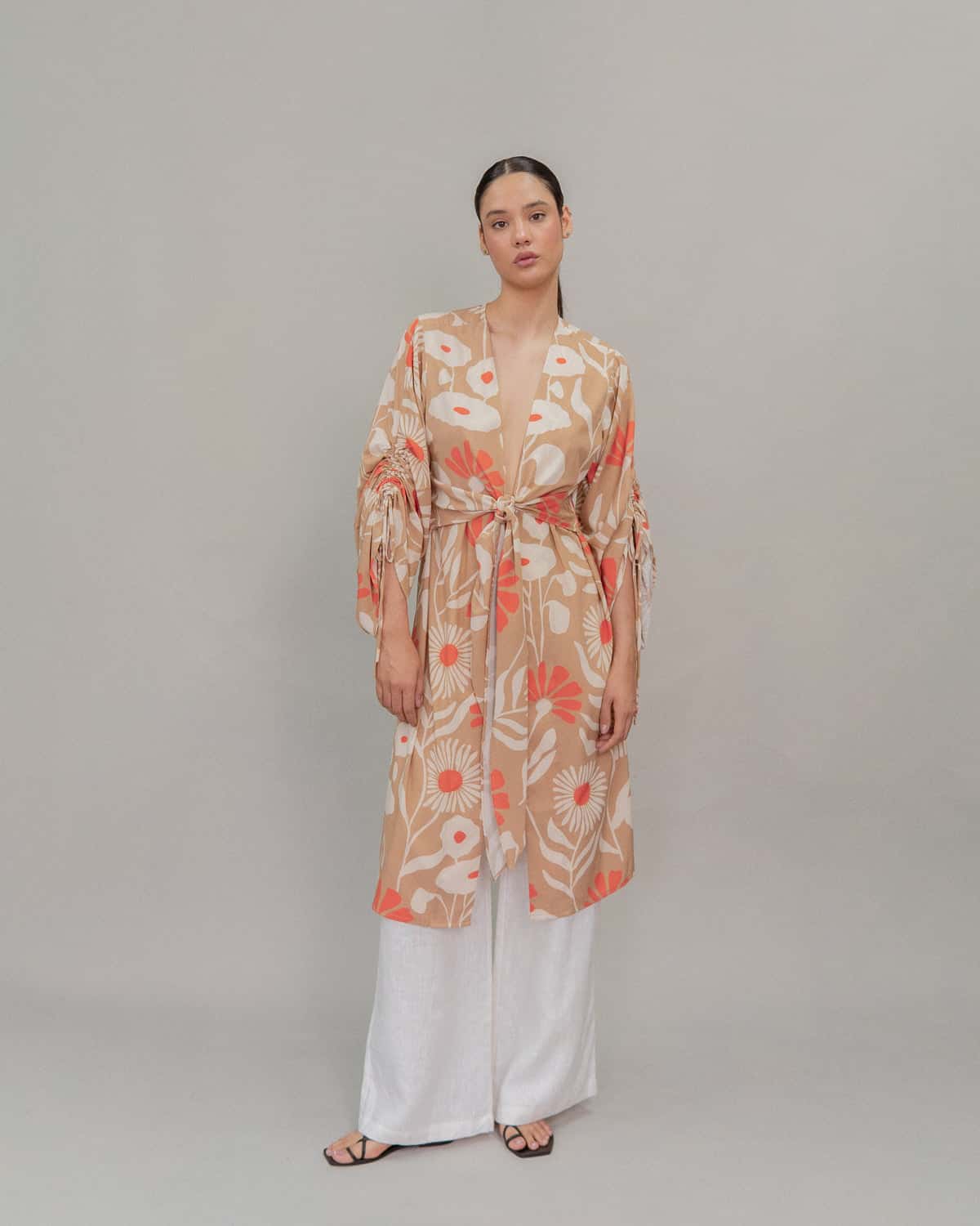 Kimono Dalia Naranja - miniatura 2