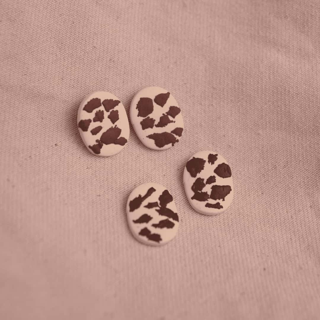 Topos Circulos Cow Print - miniatura 1