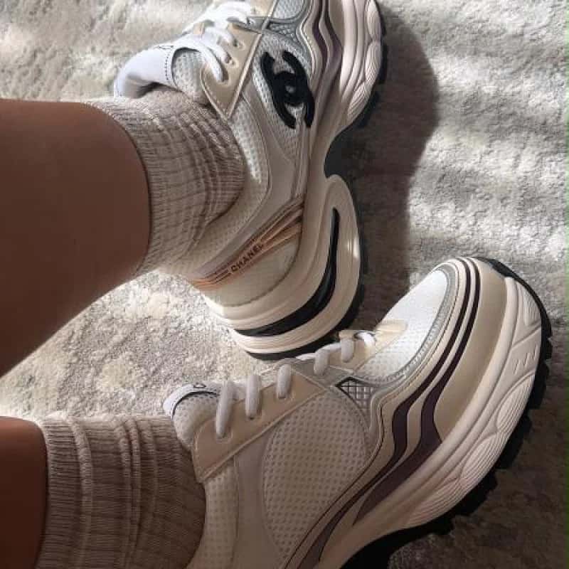 TENIS CHANEL PALO DE ROSA - miniatura 2