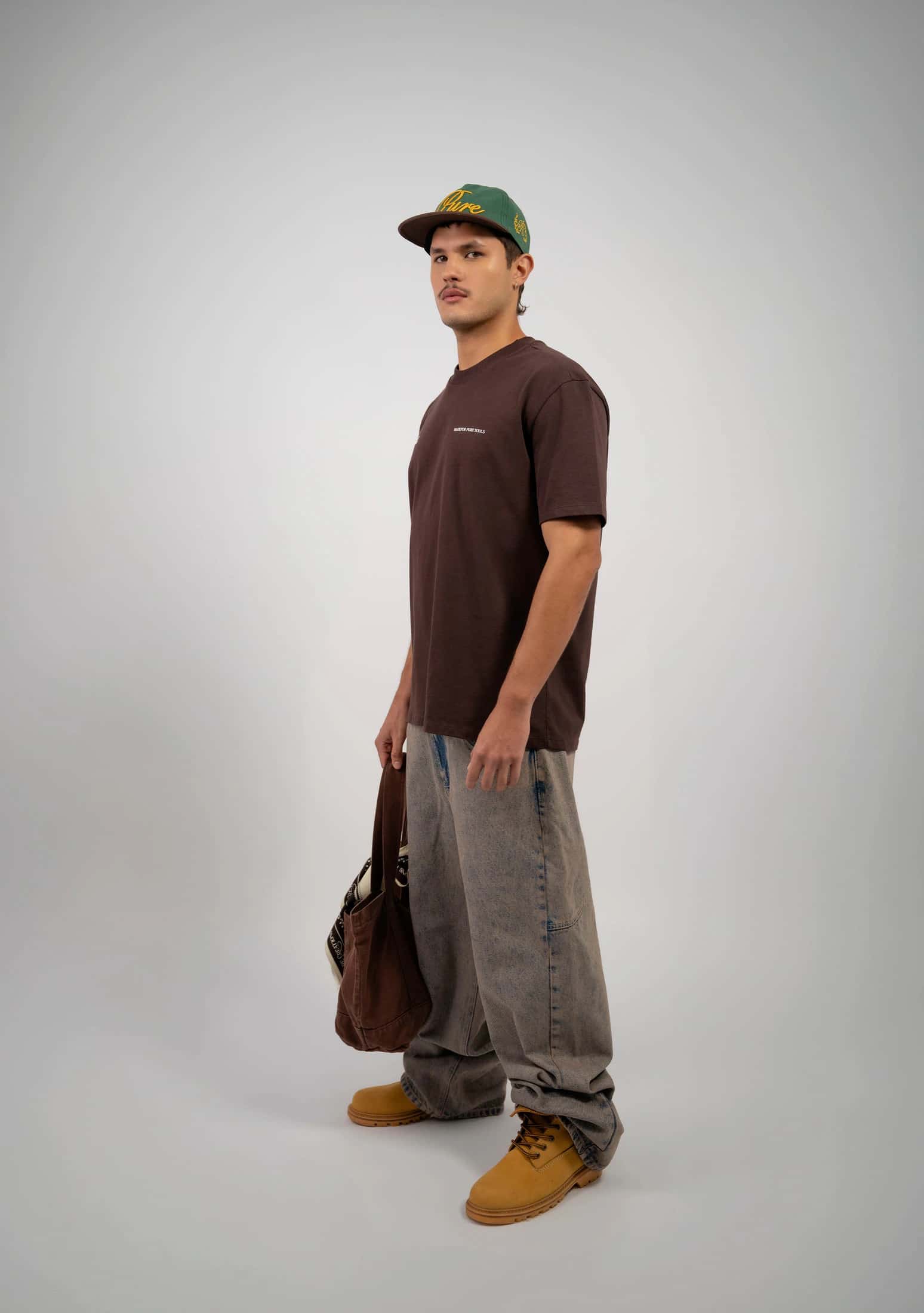 Pure Brown Regular T-Shirt - miniatura 4