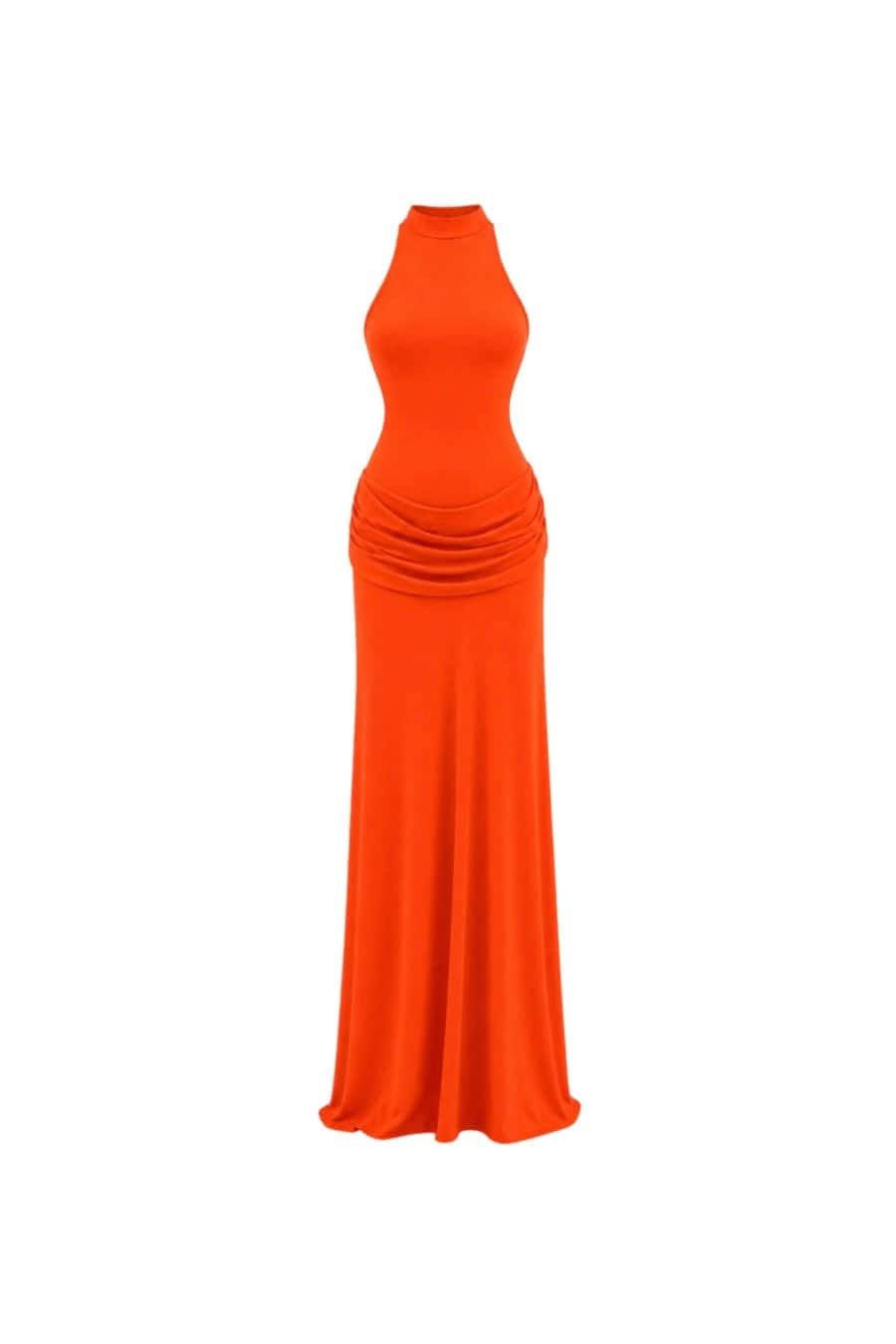 ARIEL DRESS - BRIGHT ORANGE