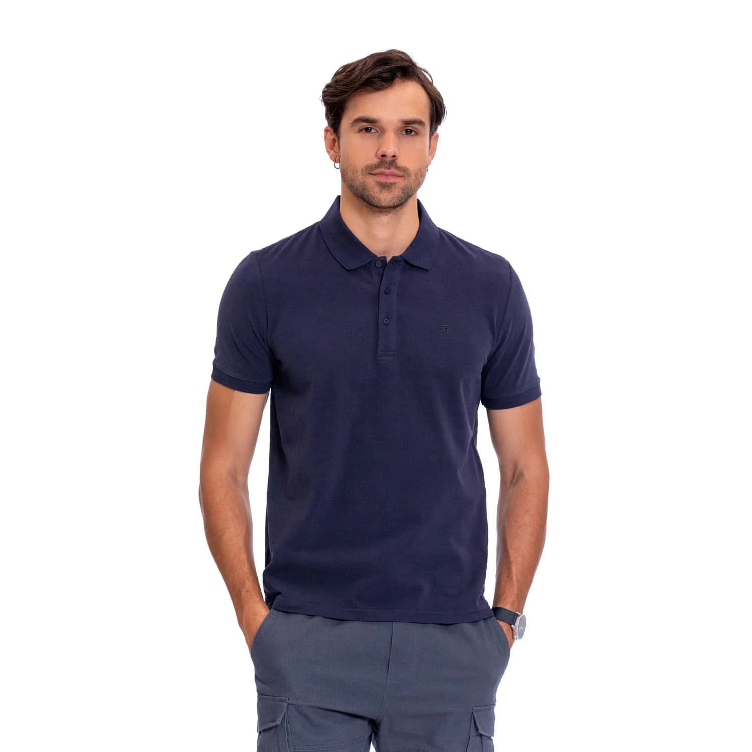 Camisa Polo para Hombre Youngpolo Azul
