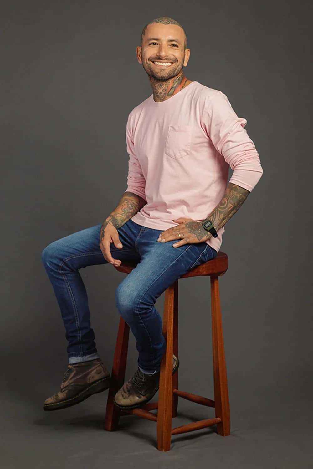 Camiseta Manga Larga Cuello Redondo - miniatura 6