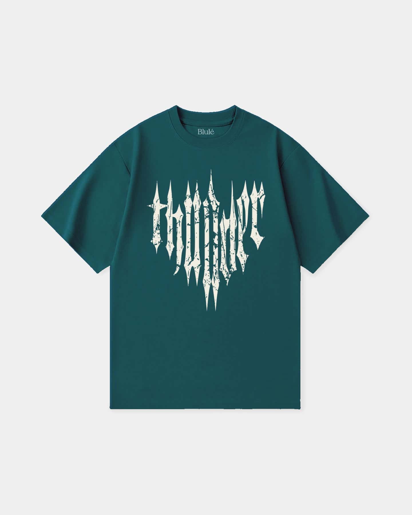 Oversized T Shirt Thunder Dark Green