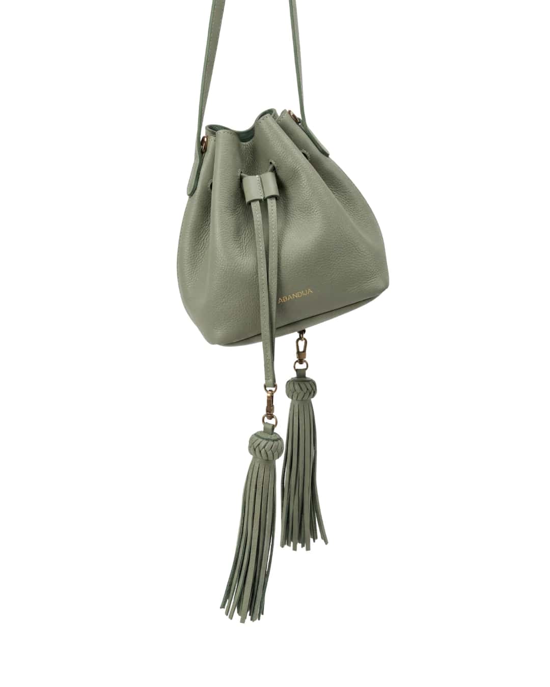 Lechuza leather crossbody bag