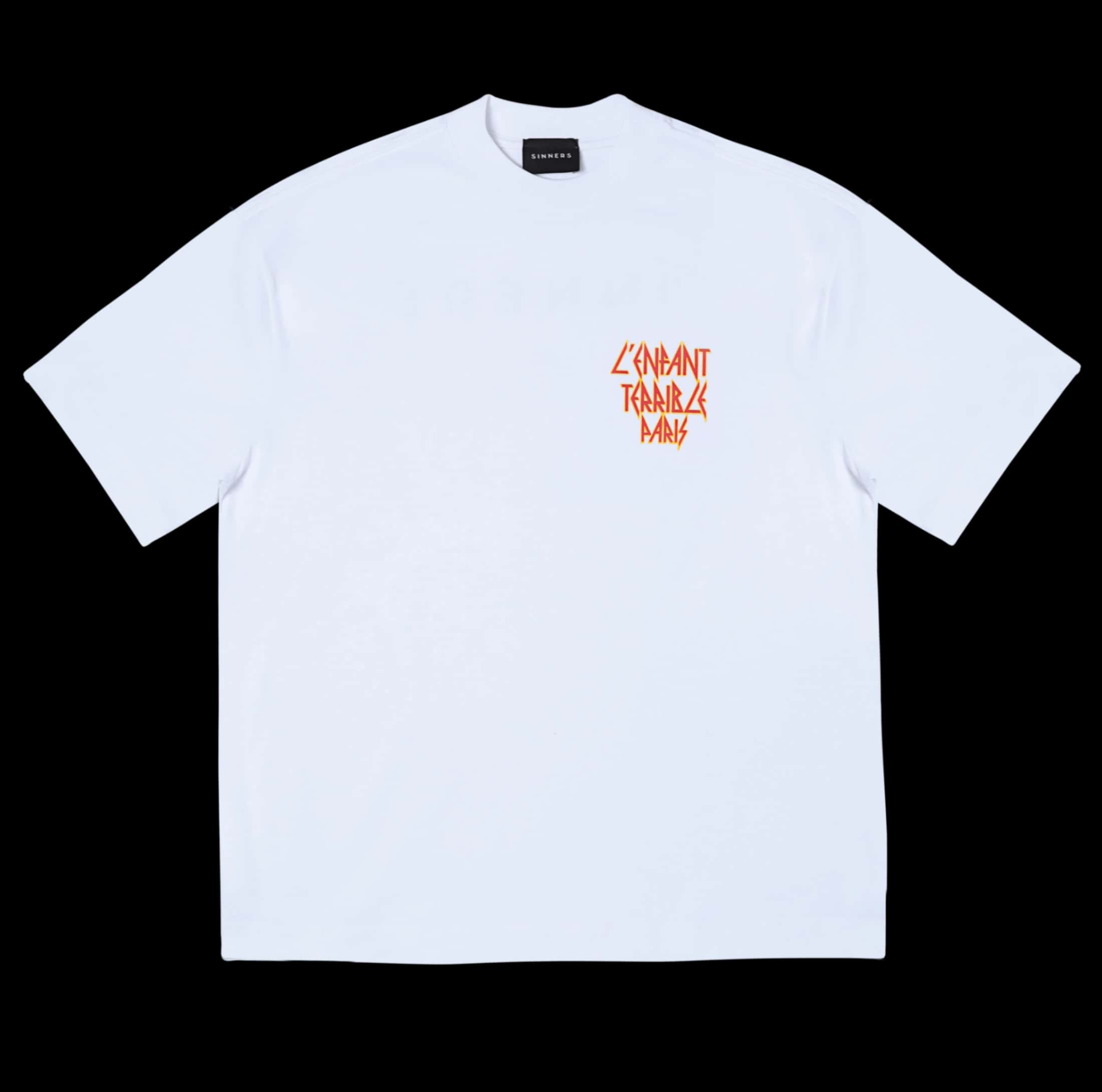 DEF SINNERS WHITE T-SHIRT
