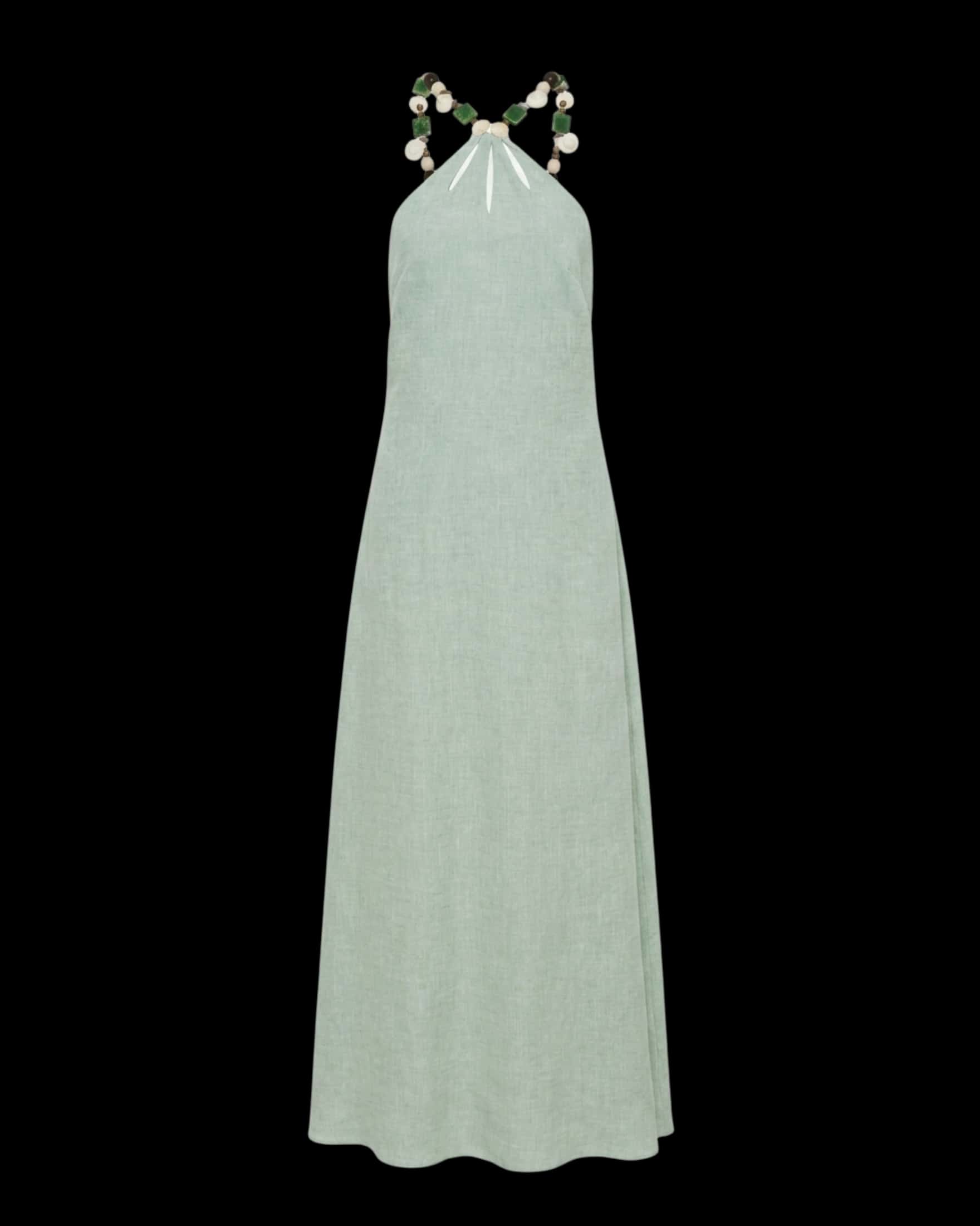DAKOTA DRESS SEAFOAM GREEN