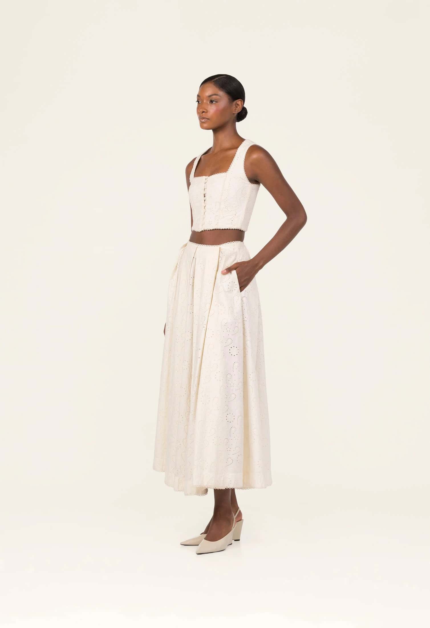 Cornalina Playa Cropped Top - miniatura 6