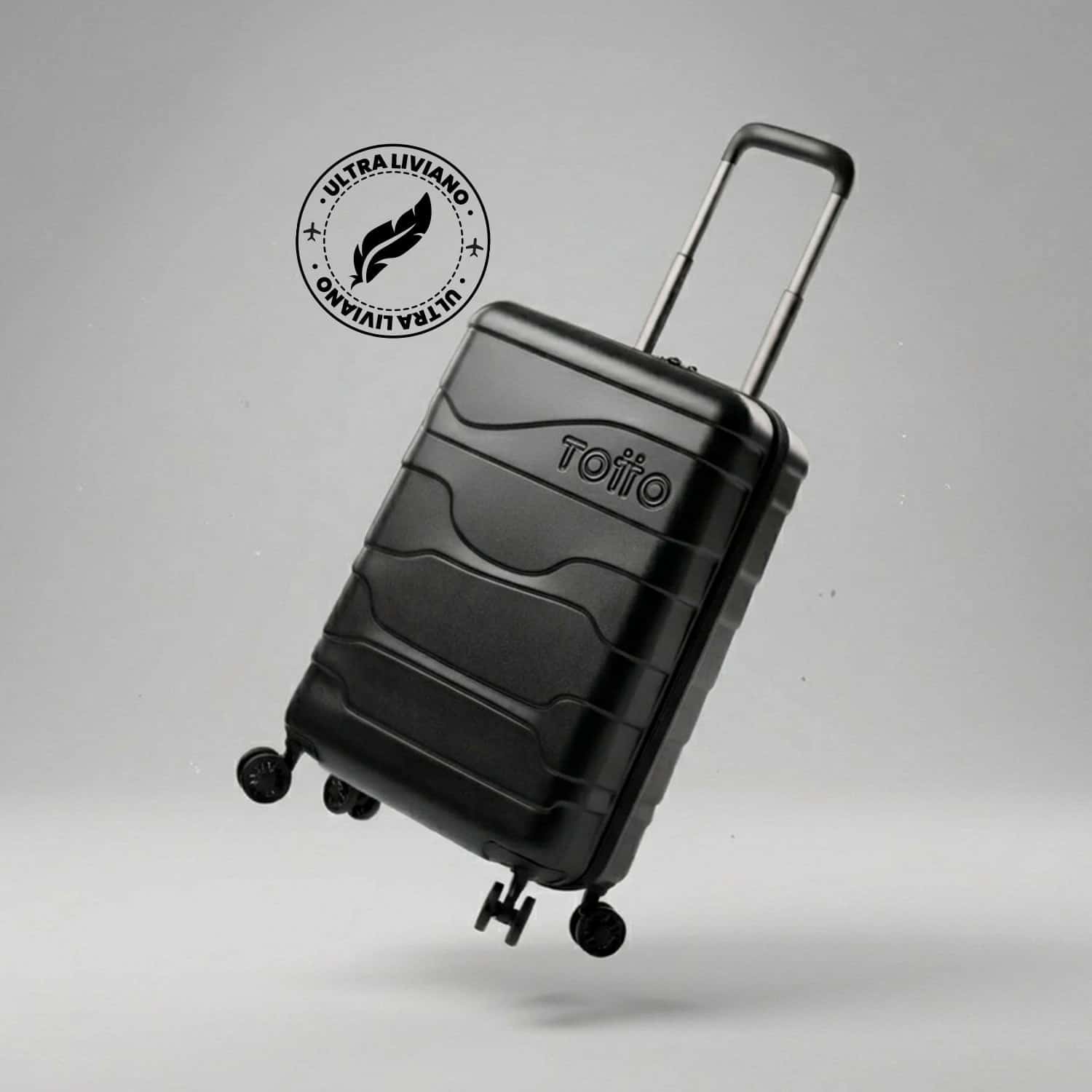 Maleta de Cabina Ultraliviana 360 Gravity S1 10 kilos Negra