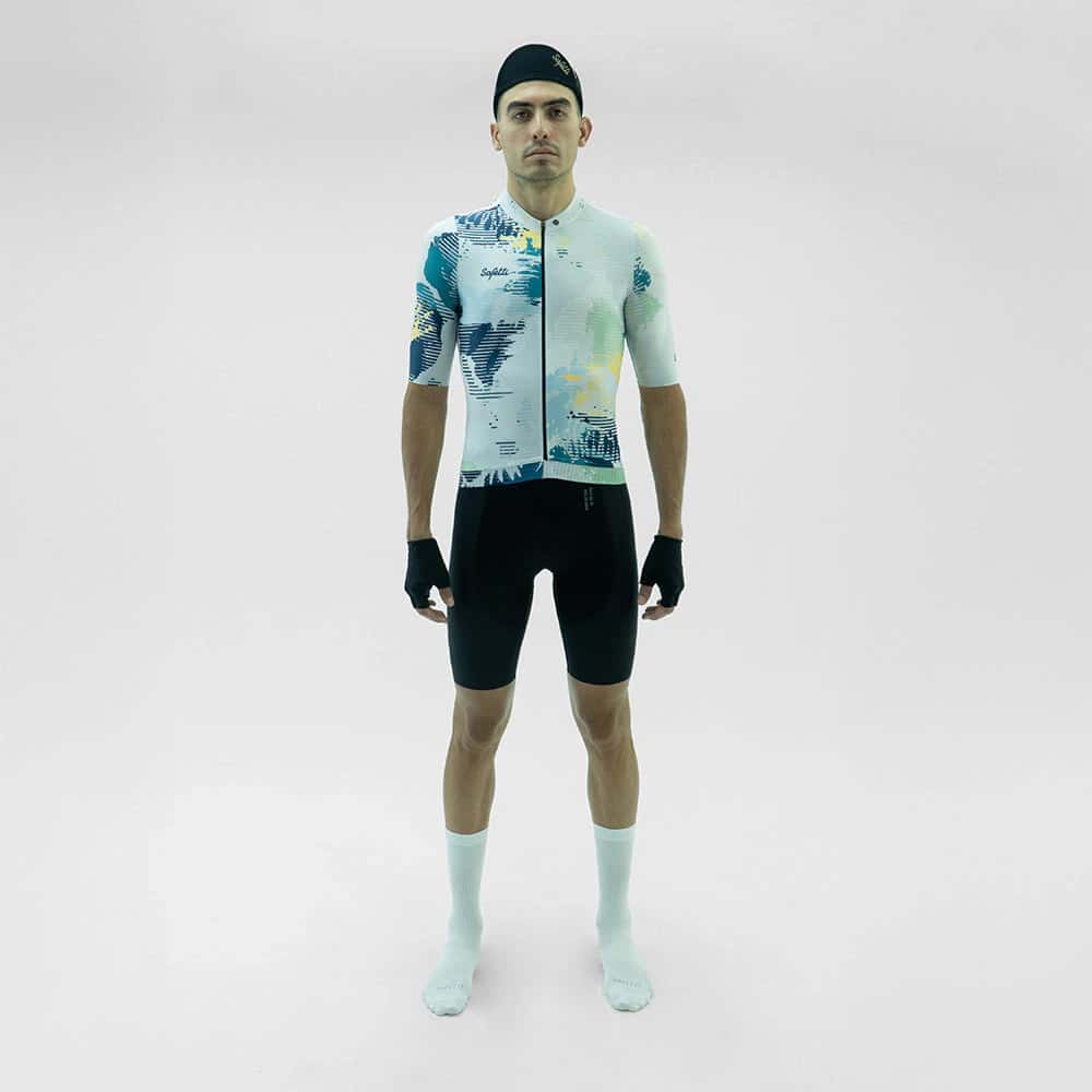 CAMISA CICLISMO MANGA CORTA FRACT GRIS PARA HOMBRE