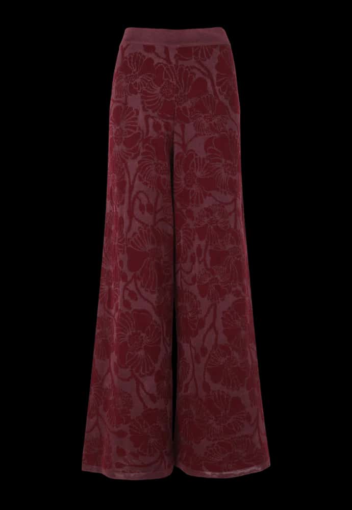 Pantalón Garden – Merlot y Granate