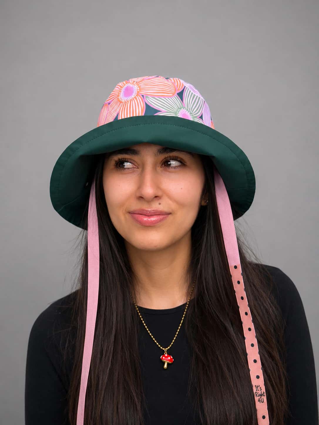 Bucket hat verde oscuro