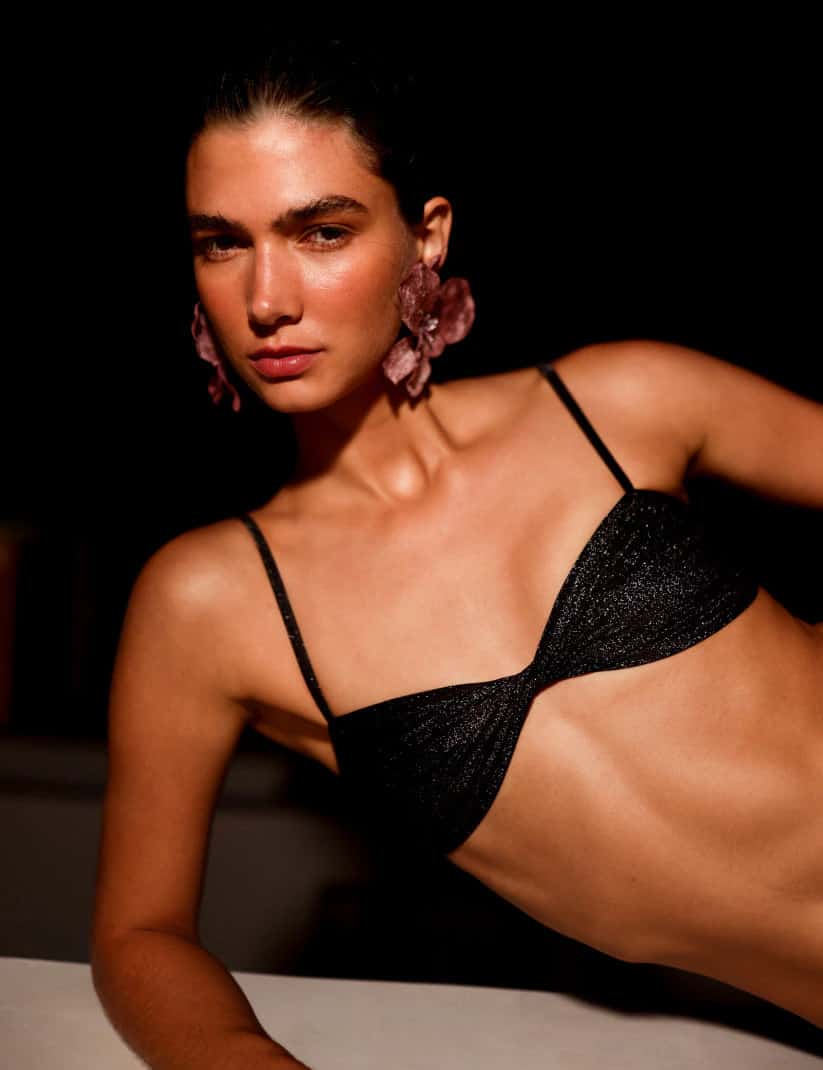 Top de Bikini Lis Noche - miniatura 3