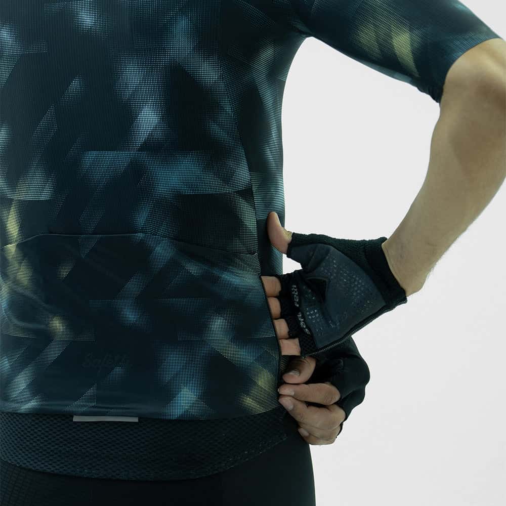 CAMISA CICLISMO MANGA CORTA STROBE NEGRO PARA HOMBRE - miniatura 4