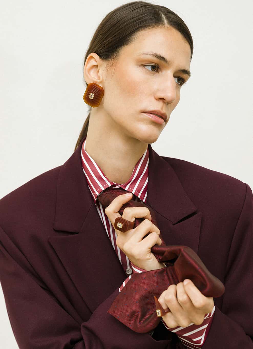 OTTAGONO - M EARRINGS