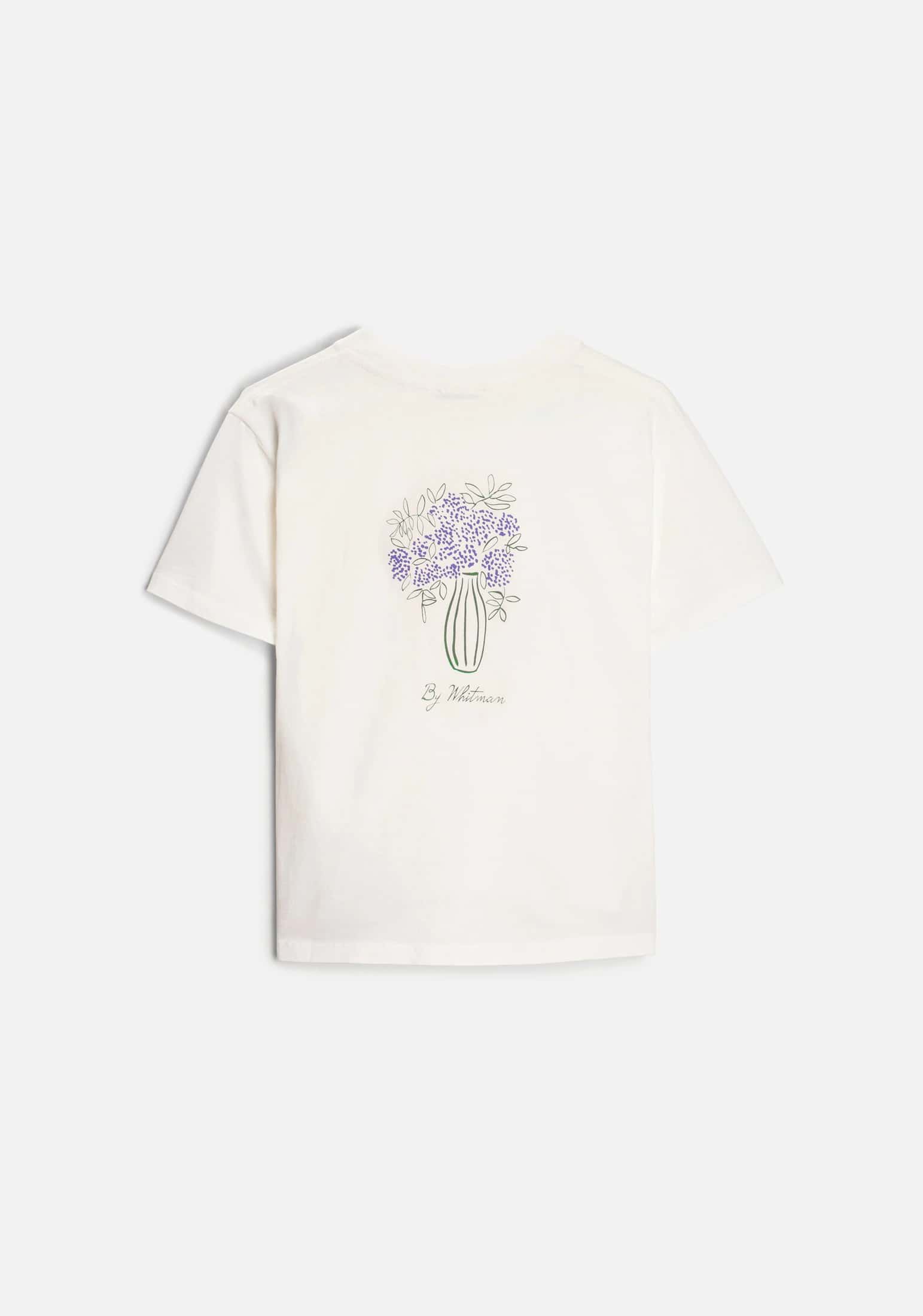Camiseta M Force Estampada Marfil
