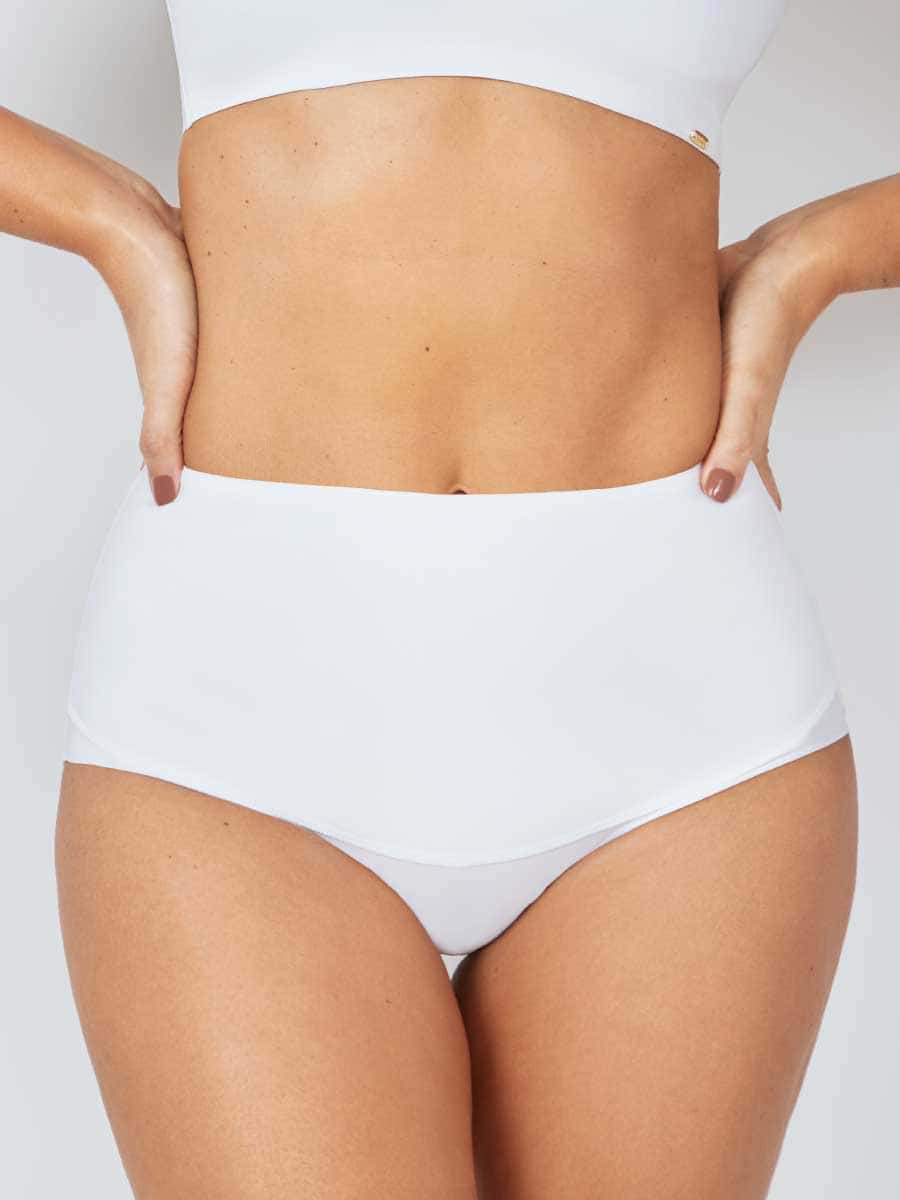 Panty Moldeador Alto en Cintura Color Blanco
