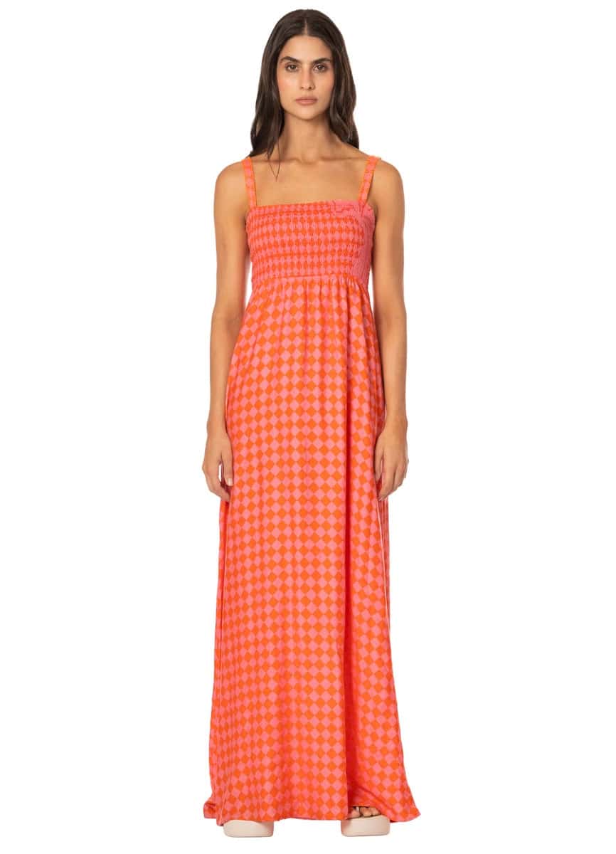 Maaji Sunset Grid Inna Long Dress