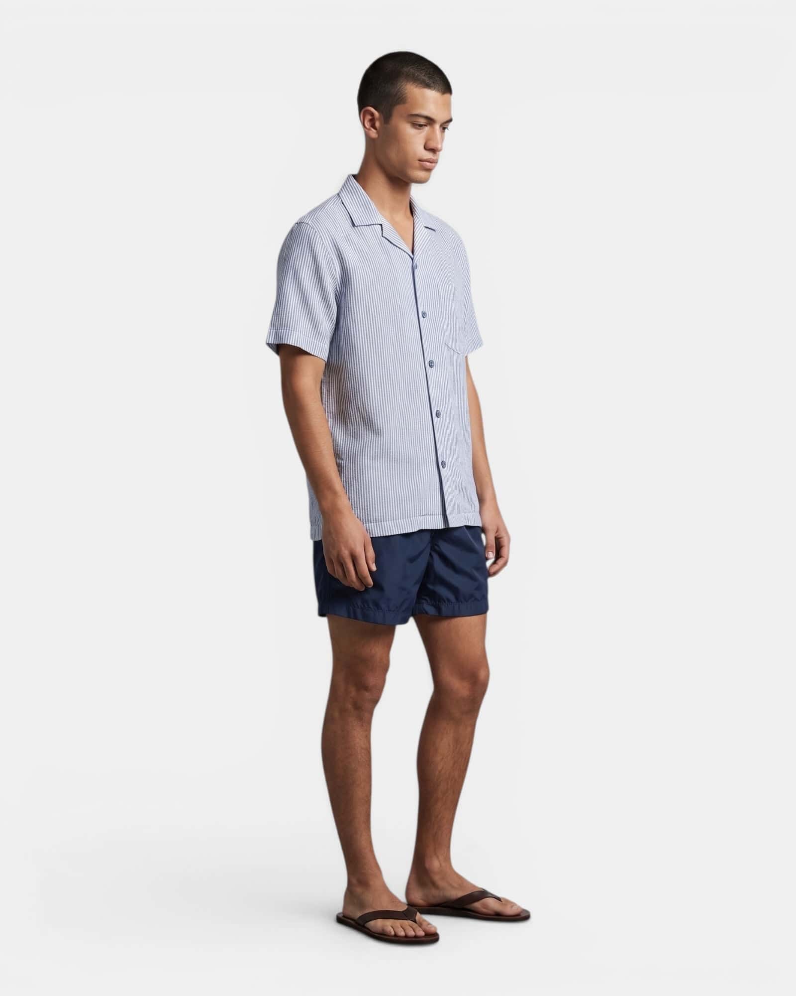 Camisa Portofino Blue Stripe - miniatura 3